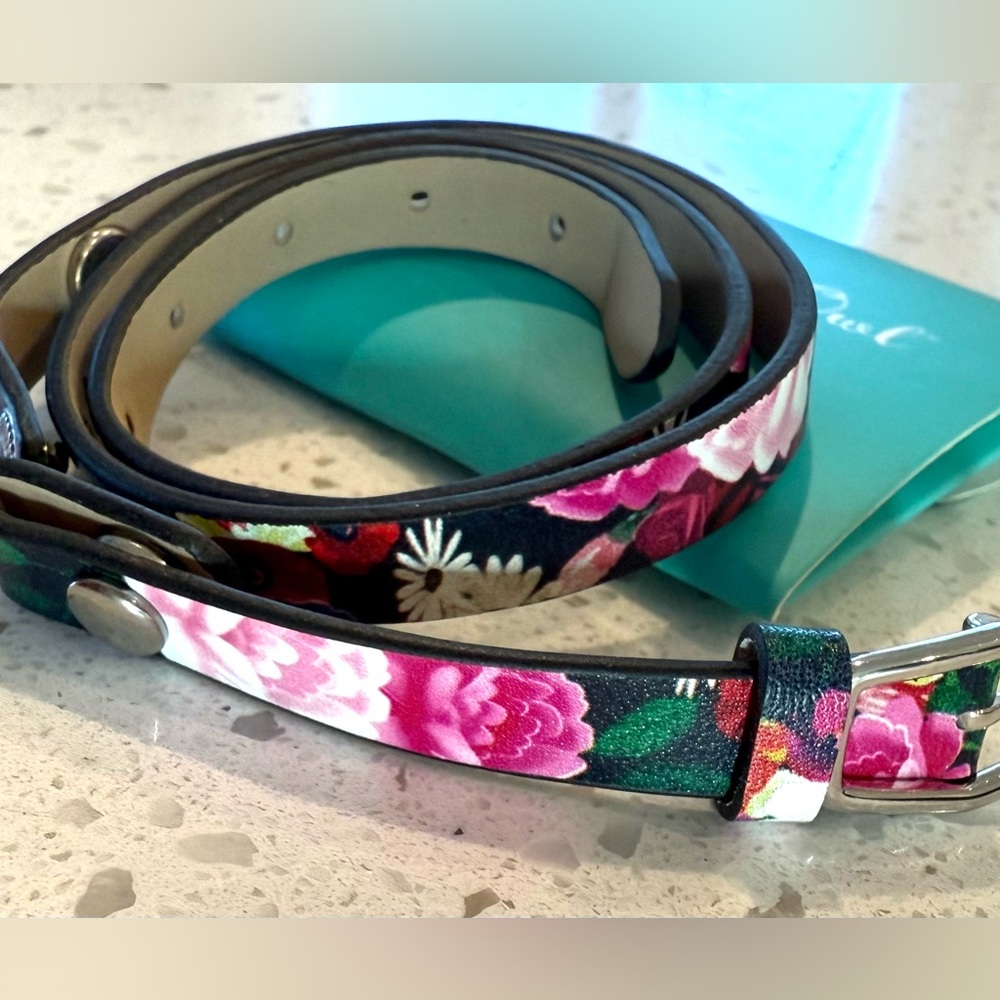 NEW Origami Owl Wrap Floral Black Bracelet Mothers Day Gift Jewelry Summer Flowe